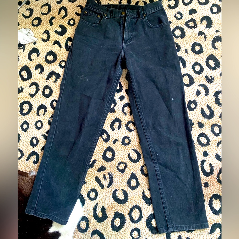 Cropped ll bean vintage jeans